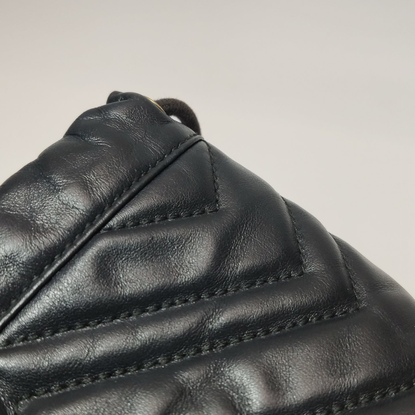 Gucci - GG Marmont Mini Bucket Bag - Leather - Black - (mini)
