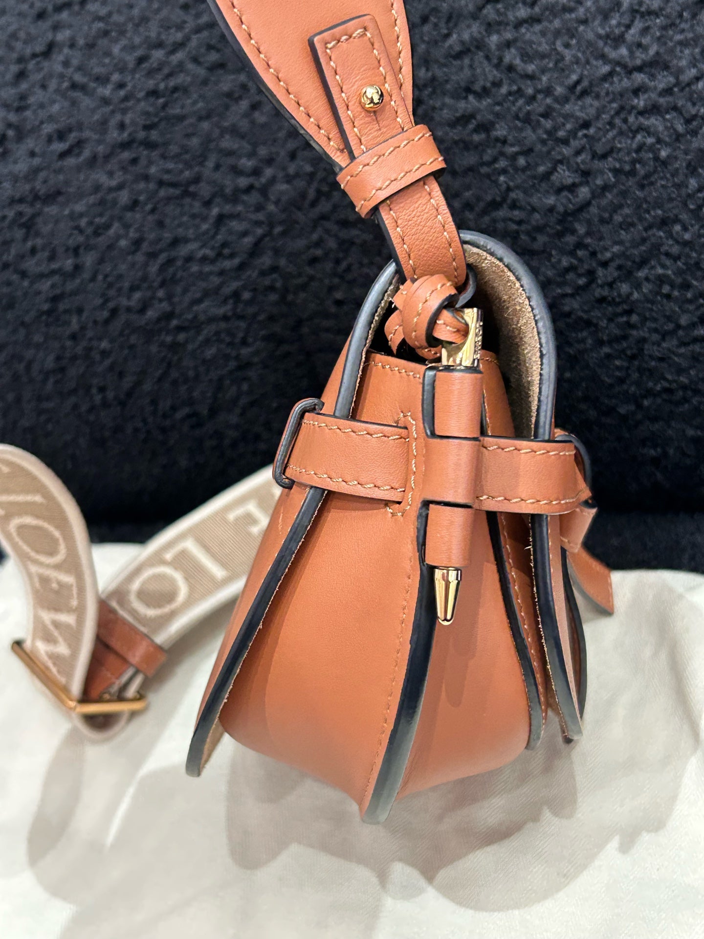 Loewe - Gate Mini Bag - Leather - Brown - (mini)