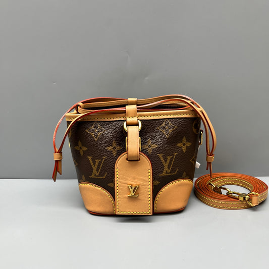 Louis Vuitton - Shaomai Bag - Monogram coated canvas and Vachetta leather - Brown - (mini)