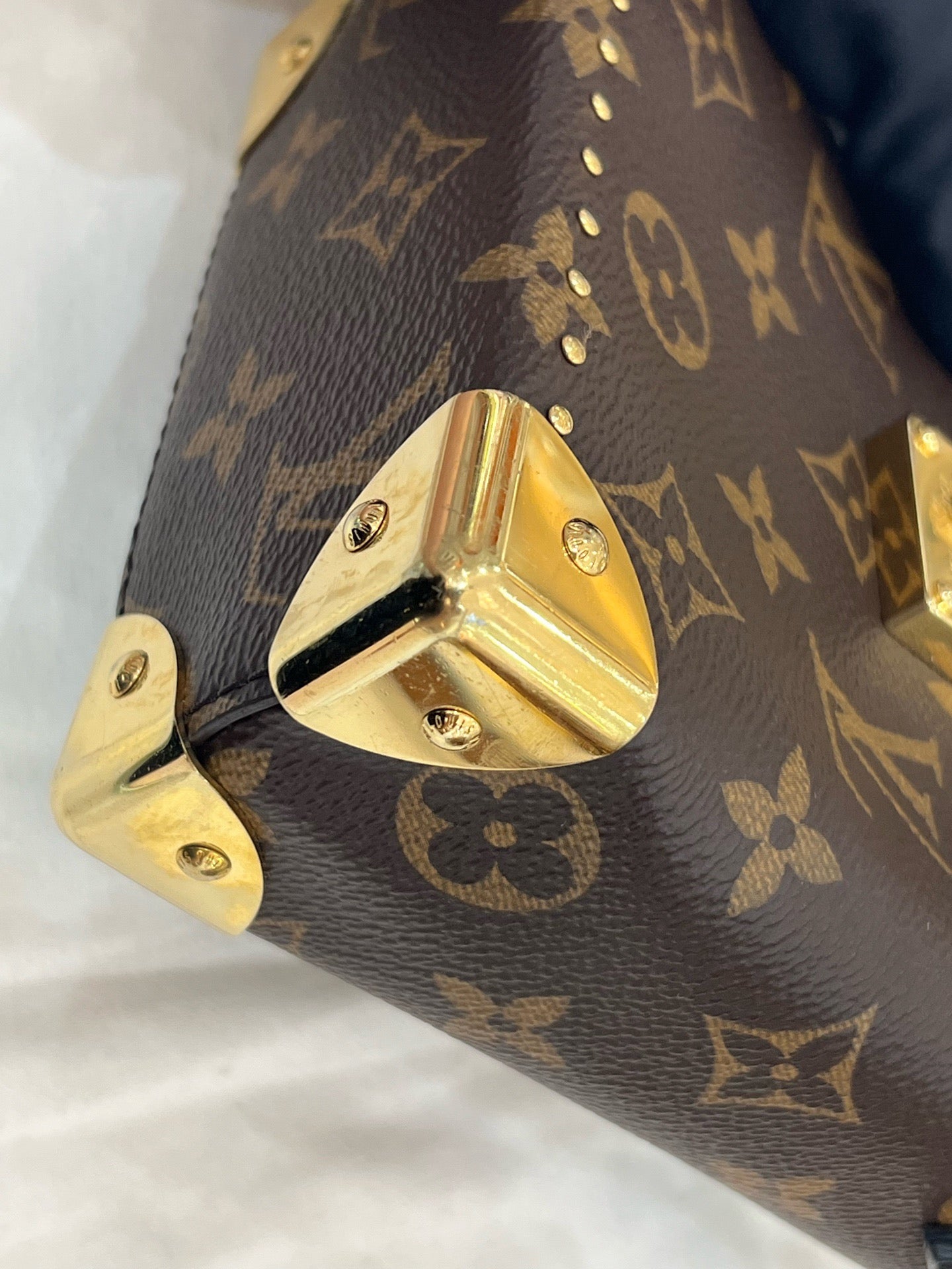 Louis Vuitton - Monogram Reverse Camera Box - Monogram canvas with leather trim - Brown - (mini)