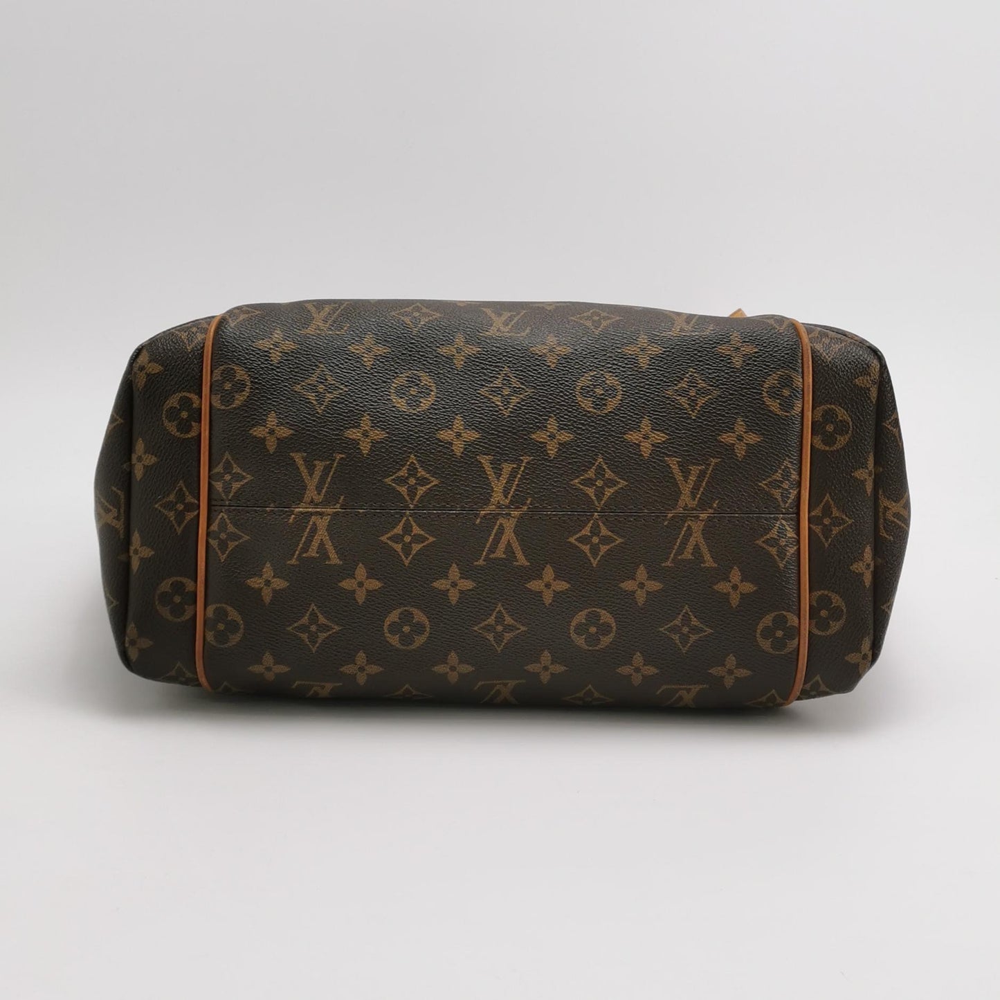 Louis Vuitton - Batignolles Vertical - Monogram coated canvas with Vachetta leather trim - Brown - (Medium)