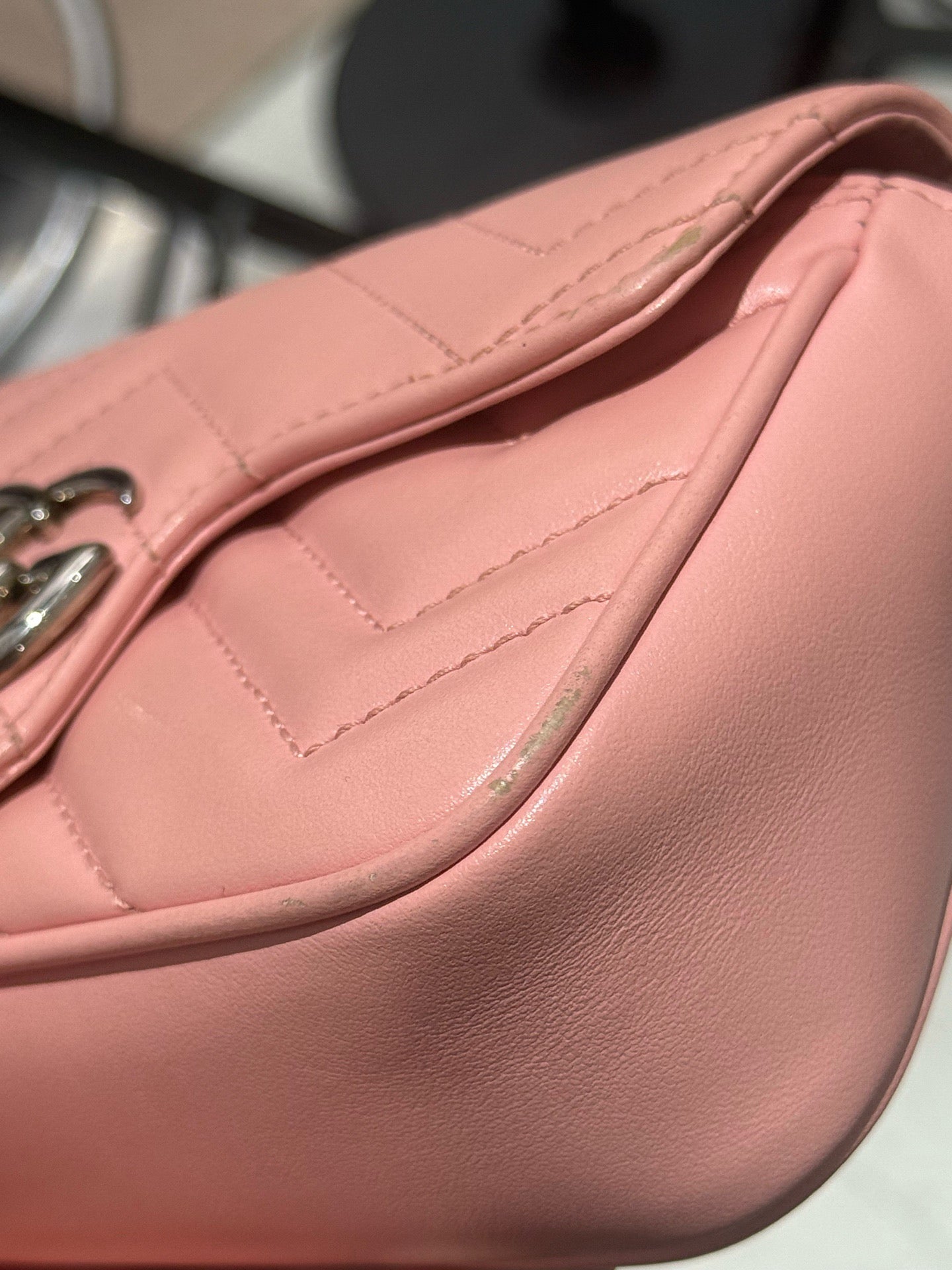 Gucci - Marmont Mini - Leather - Pink - (mini)
