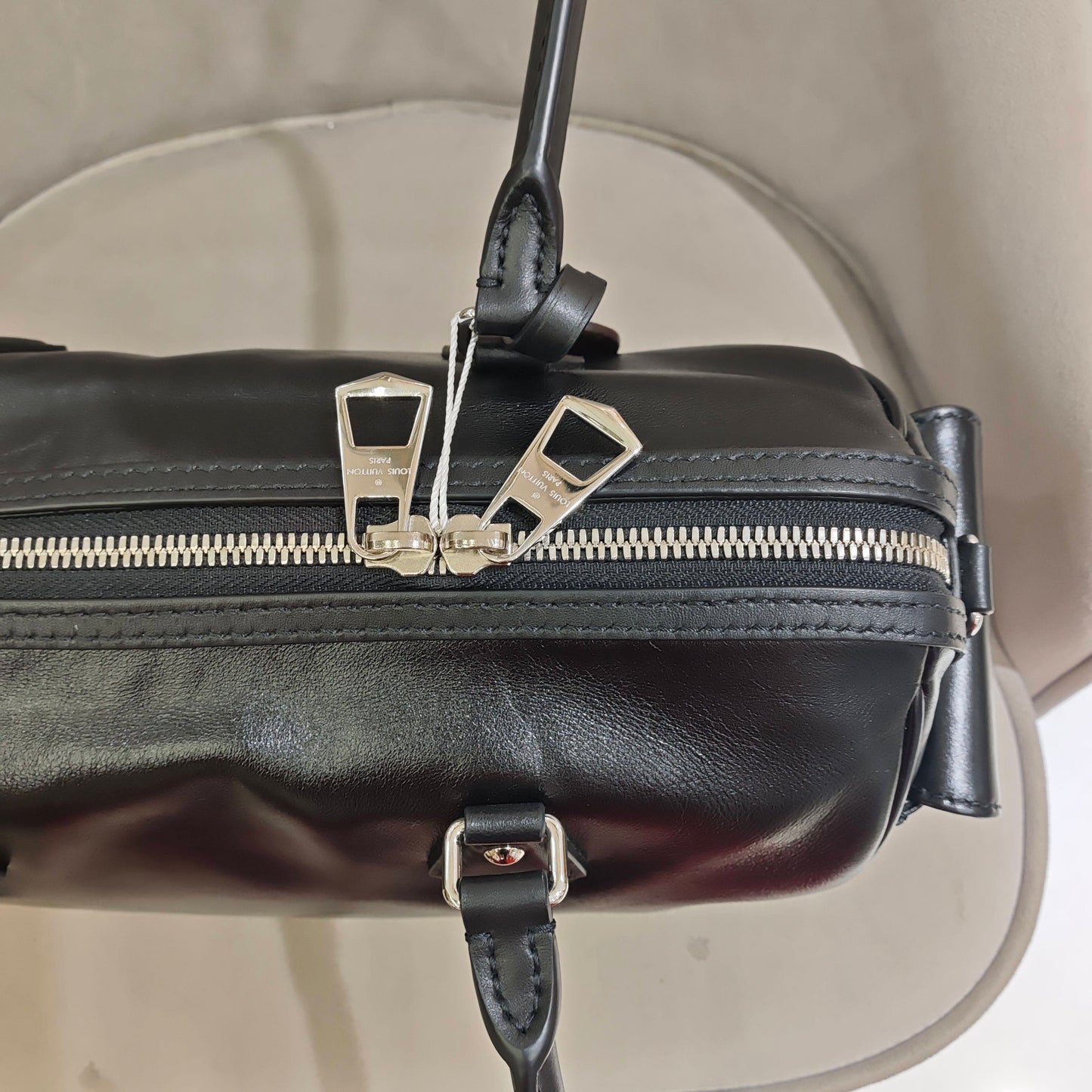 Louis Vuitton - Speedy Cargo Vibe - Lambskin leather - Black - (small)