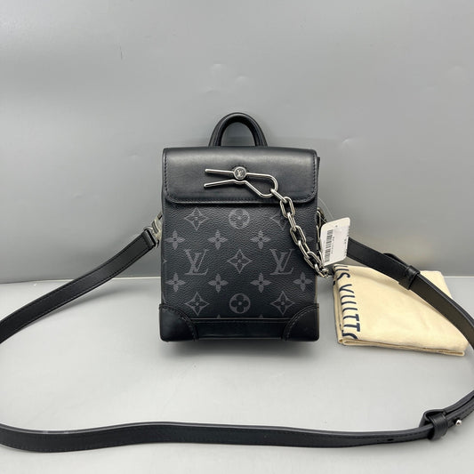Louis Vuitton - Steamer Nano - Monogram Eclipse Canvas and Leather - Black - (mini)