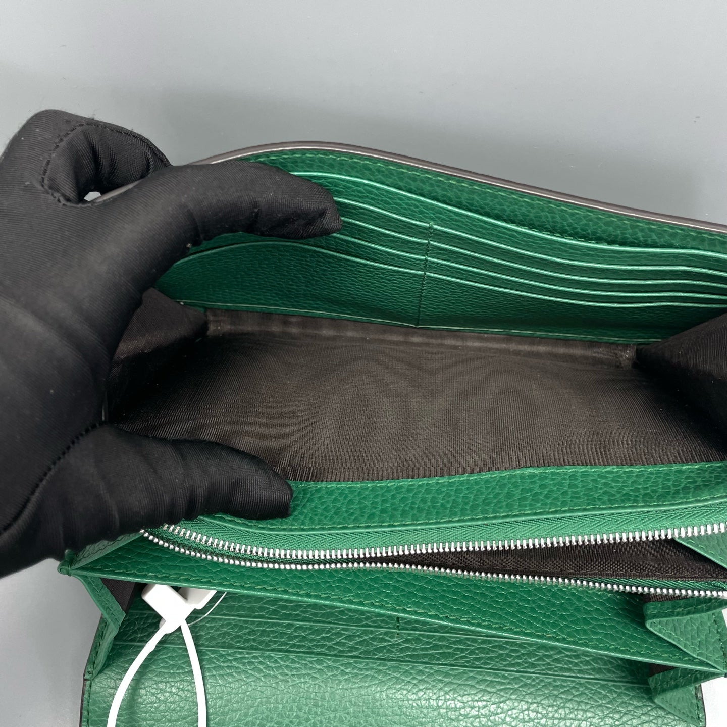 Gucci - Dionysus Wallet on Chain (WOC) - Pebbled leather - Green - (mini)