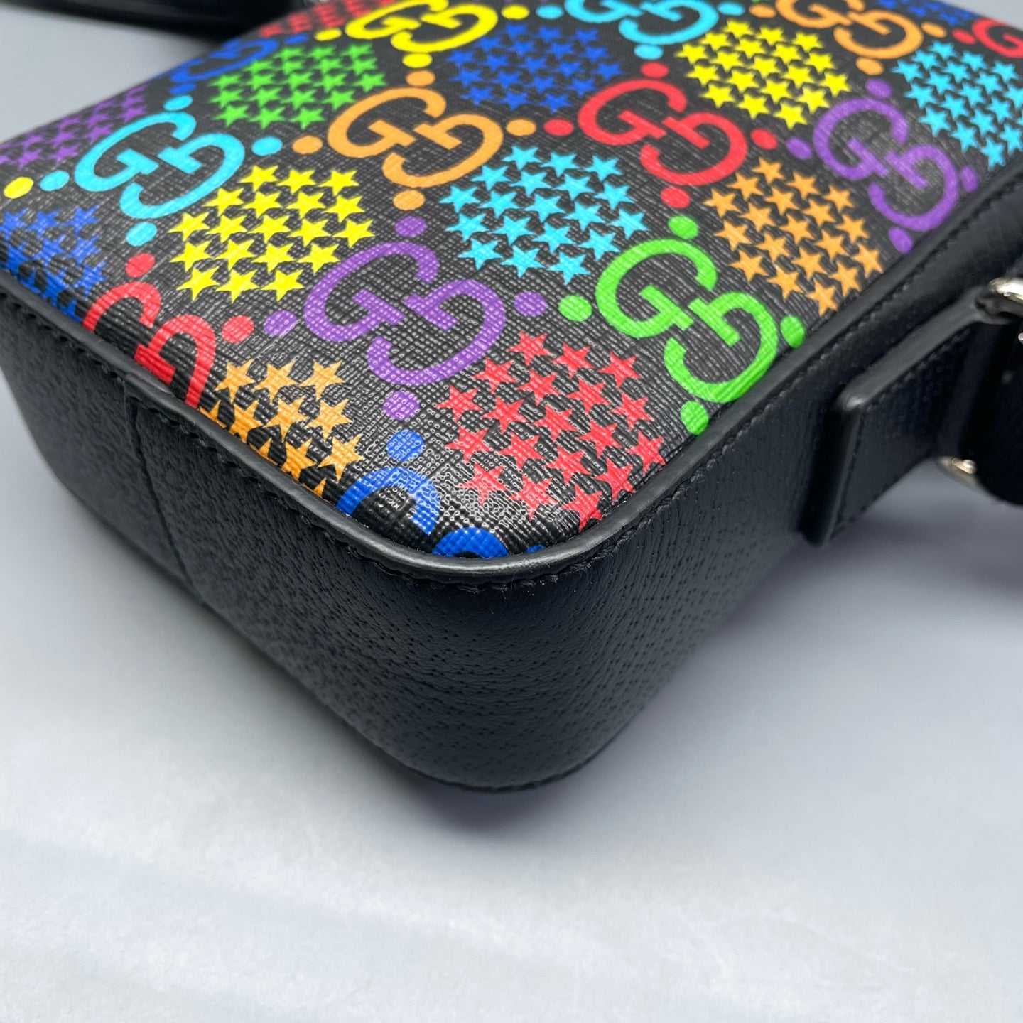 Gucci - GG Multicolour Camera Bag - Coated canvas with leather trim - Multicolour - (mini)