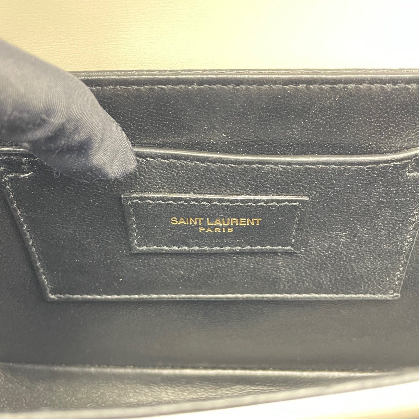 Saint Laurent - Solferino - Leather - White - (small)