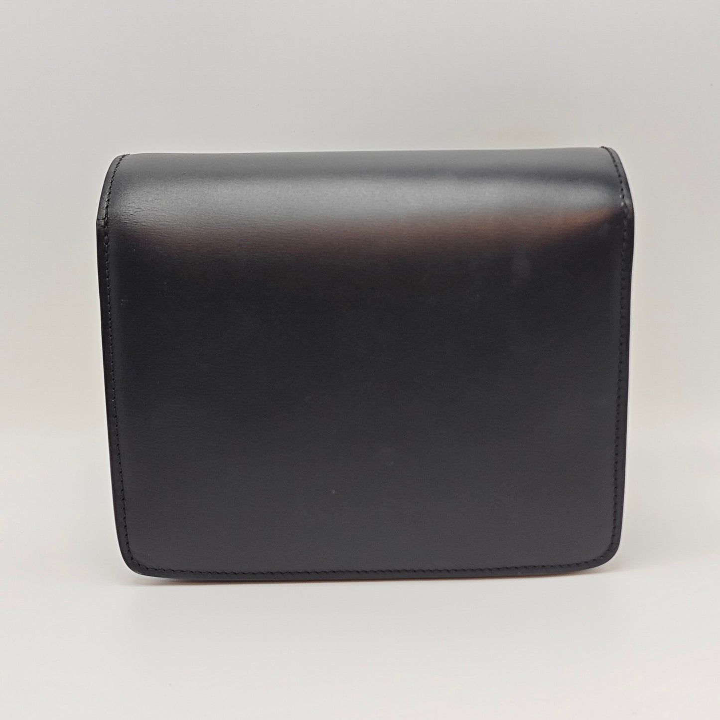 Celine - Classic Box Bag Small (Tofu Bag) - Calfskin leather - Black - (small)