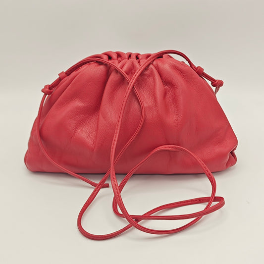 Bottega Veneta - The Pouch - Leather - Red - (small)