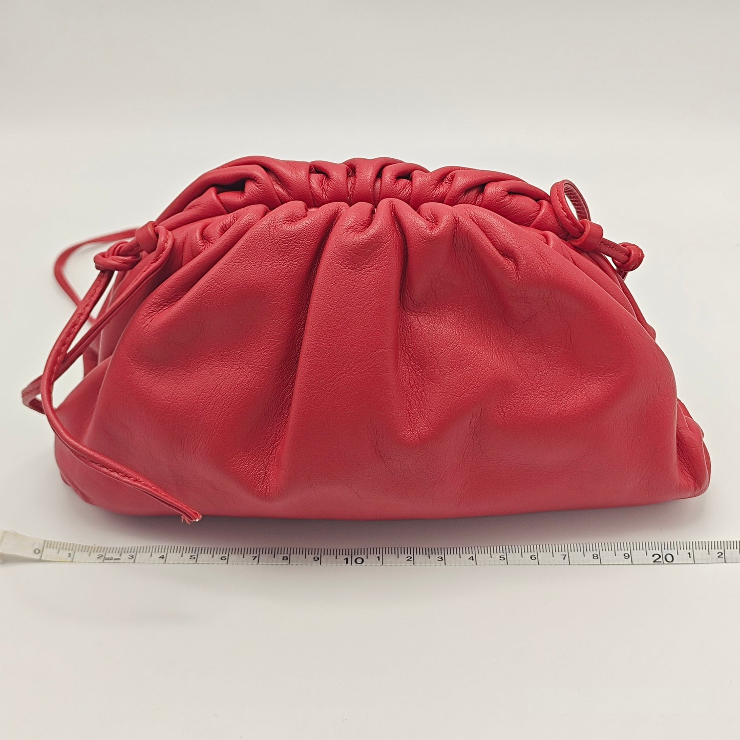 Bottega Veneta - The Pouch - Leather - Red - (small)