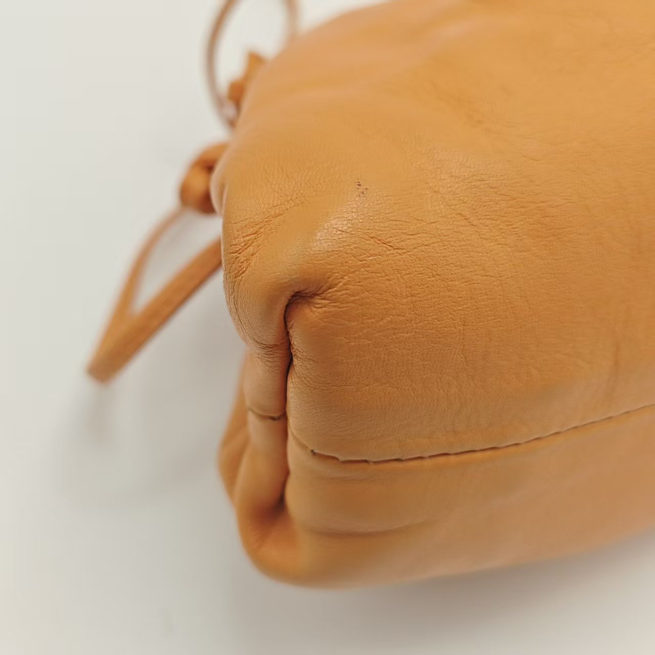 Bottega Veneta - The Pouch - Leather - Orange - (Small)