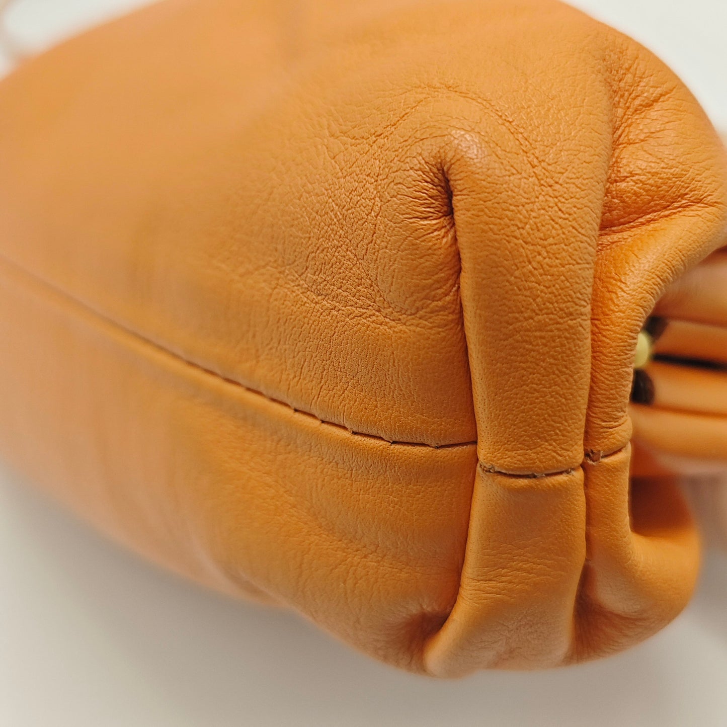 Bottega Veneta - The Pouch - Leather - Orange - (Small)