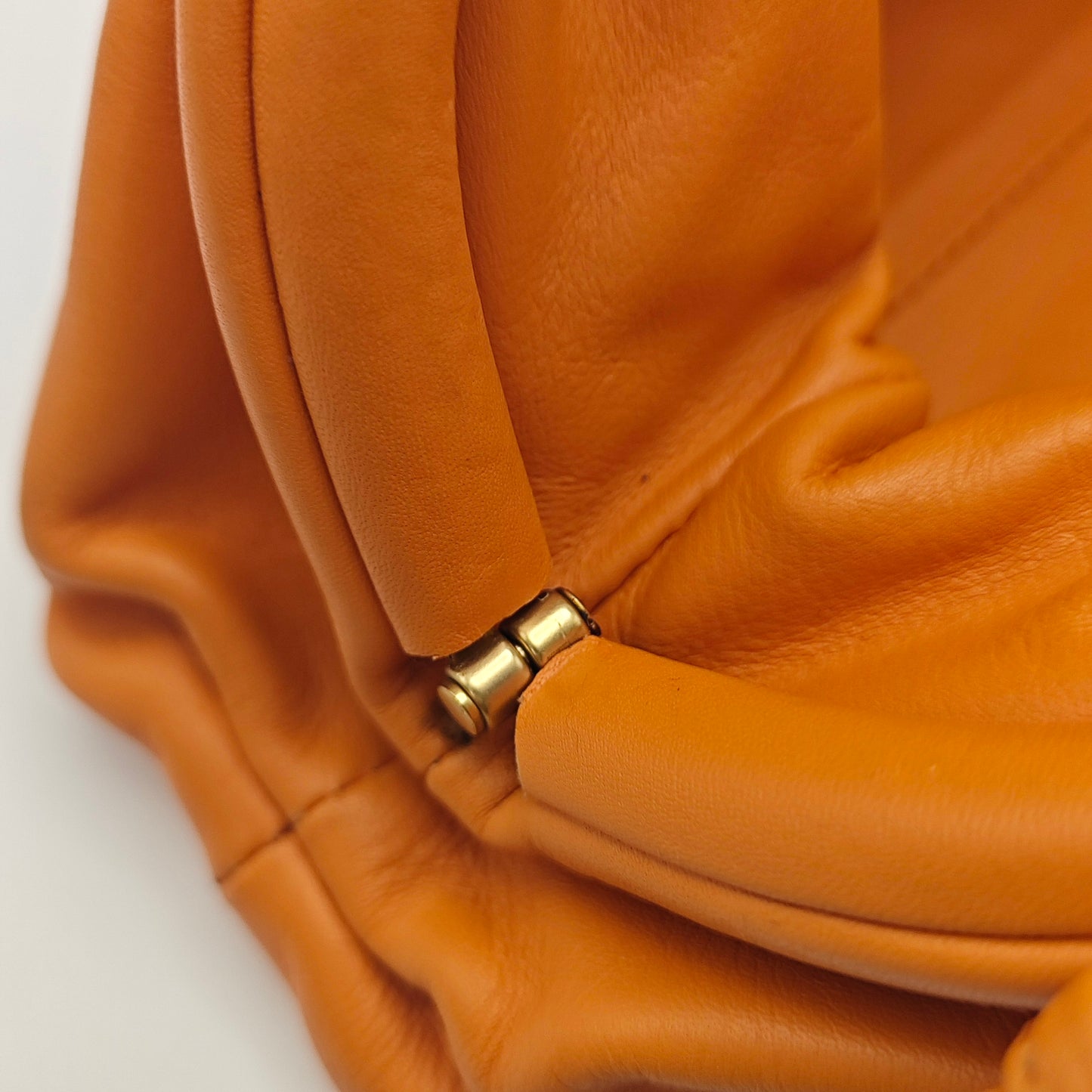 Bottega Veneta - The Pouch - Leather - Orange - (Small)