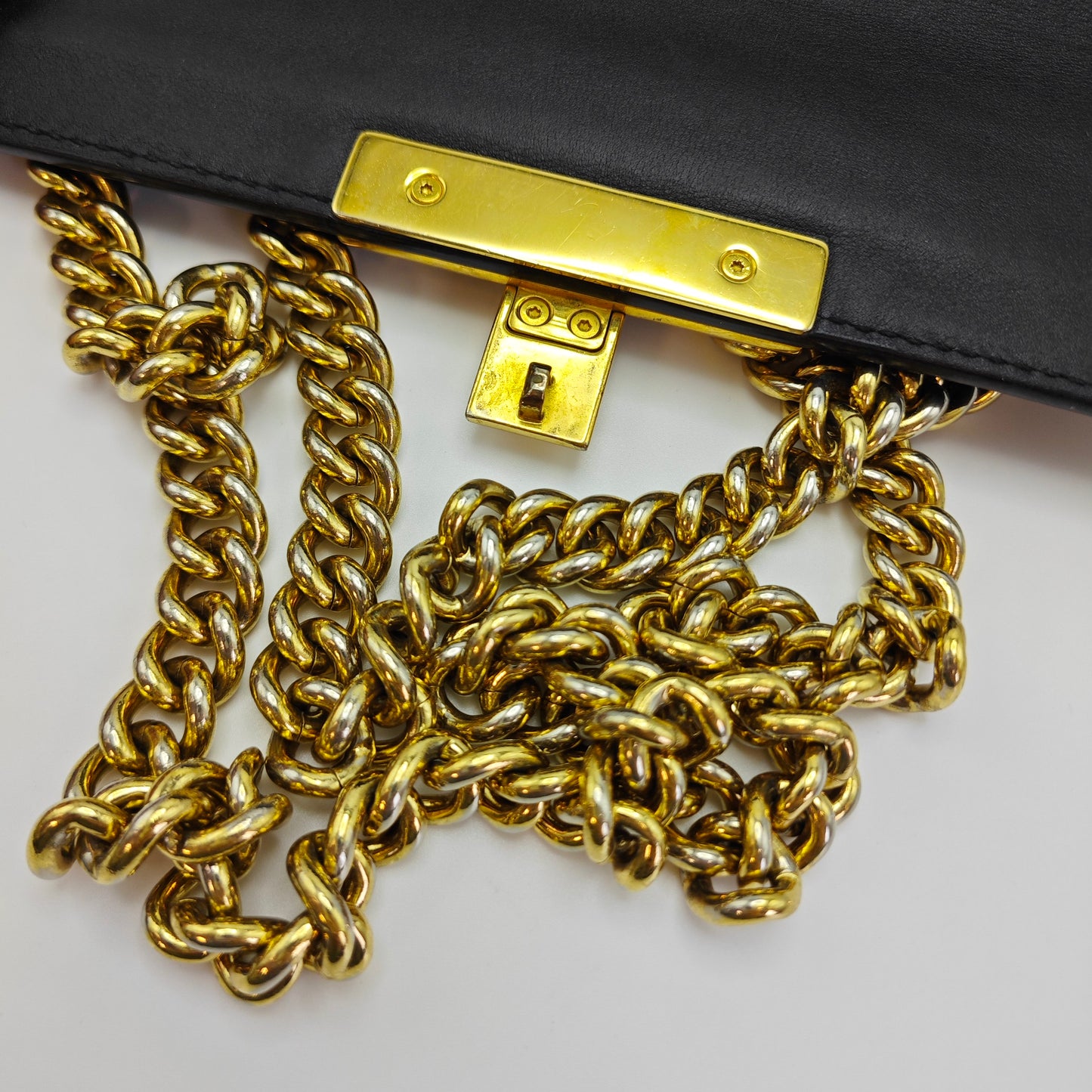 Gucci - Padlock - GG Supreme canvas and Leather - Beige - (small)