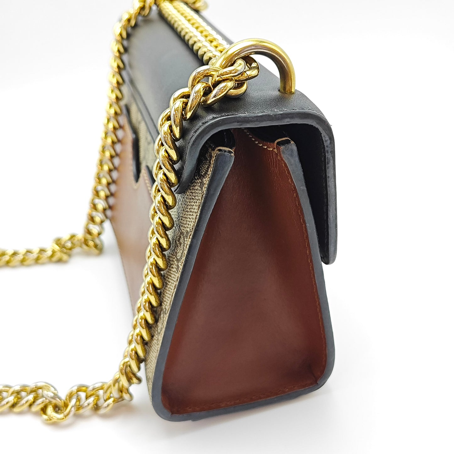 Gucci - Padlock - GG Supreme canvas and Leather - Beige - (small)