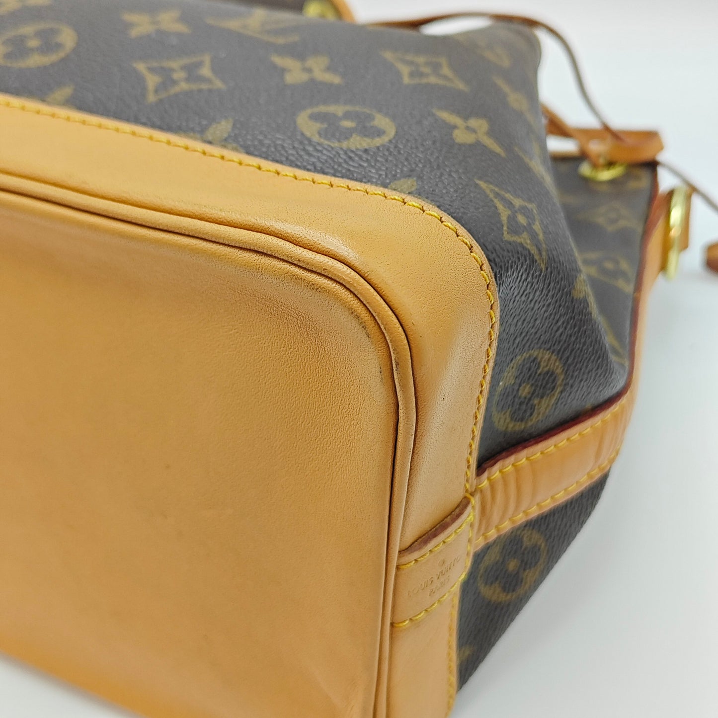 Louis Vuitton - Noé BB - Monogram coated canvas with Vachetta leather trim - Brown - (mini)
