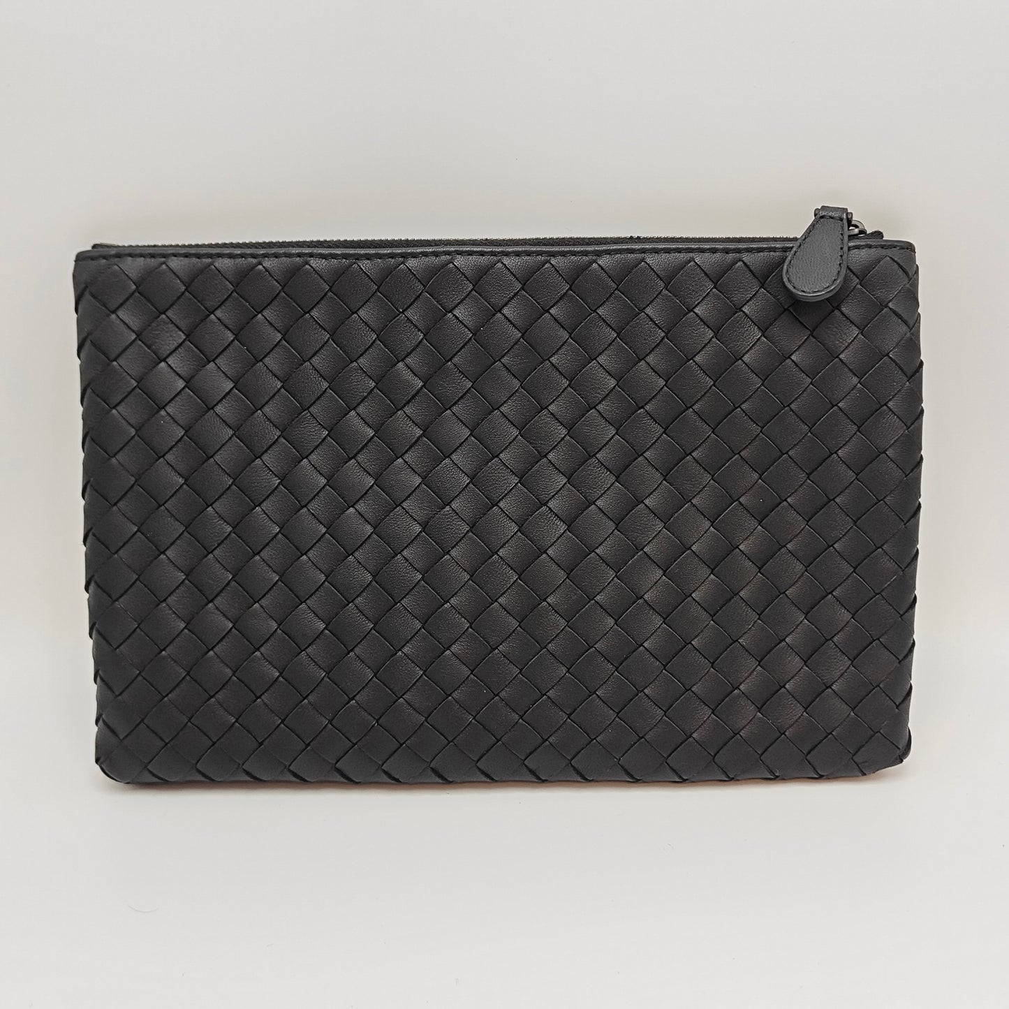 Bottega Veneta - Intrecciato Pouch - Leather - Black - (small)