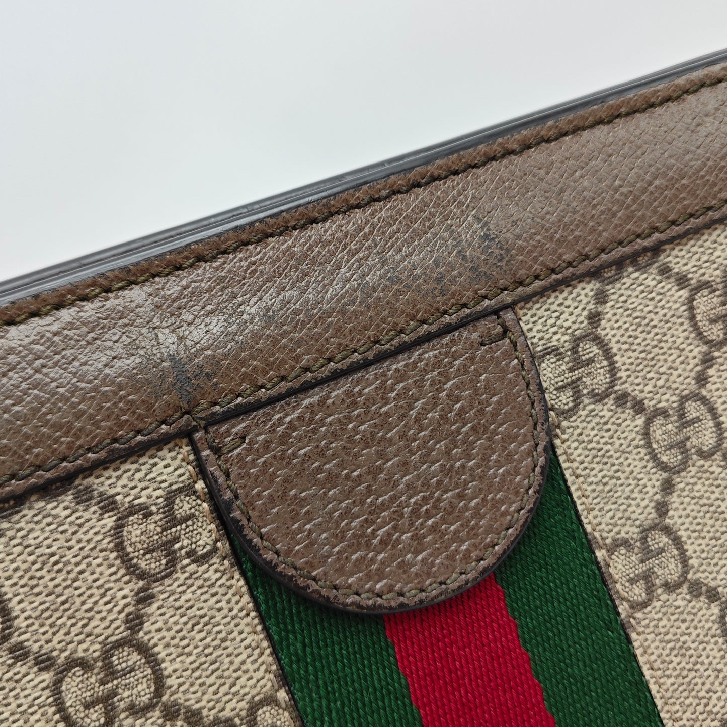 Gucci - Ophidia Small Shoulder Bag - Synthetic - Beige - (small)