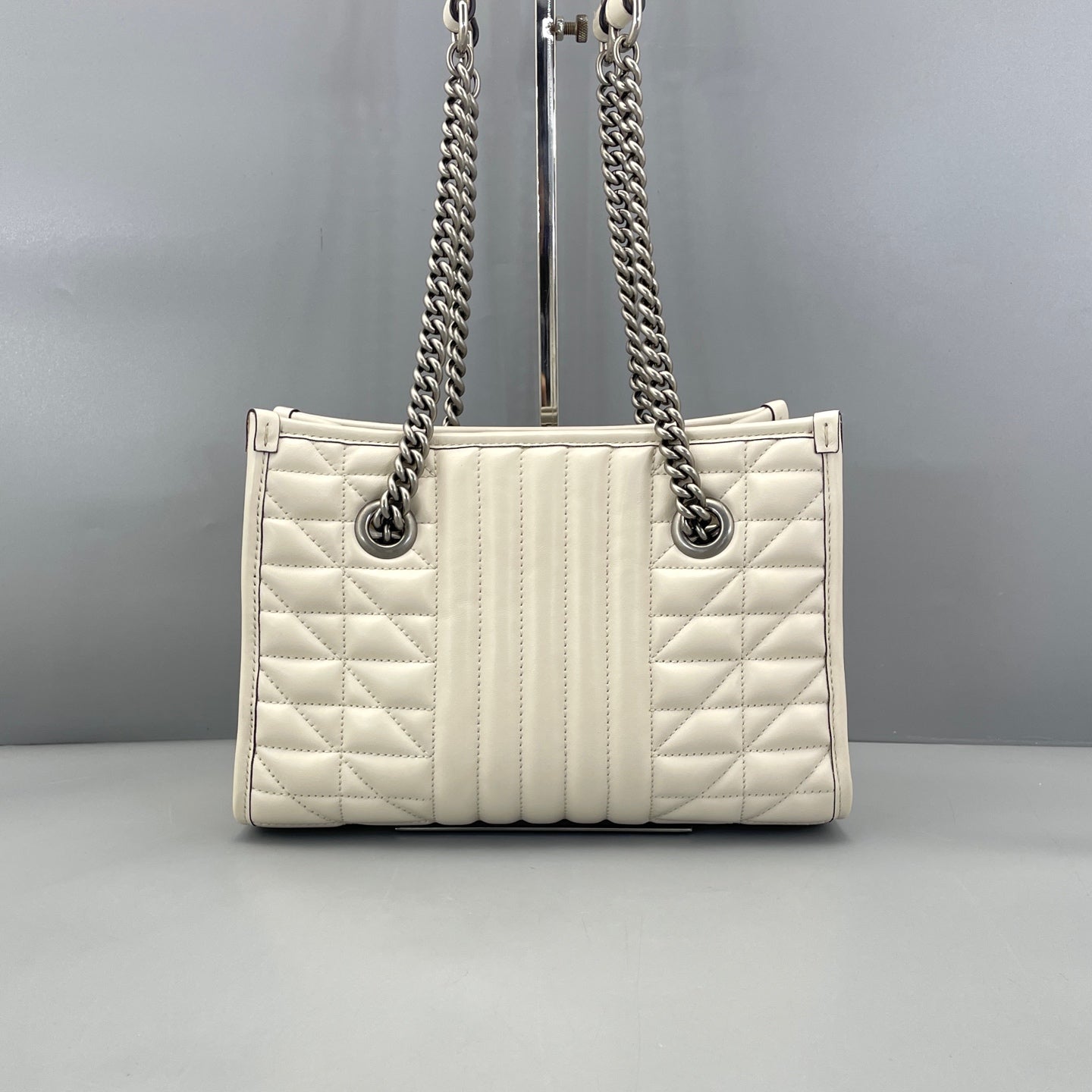 Gucci - Marmont Tote - Quilted leather - White - (Small)