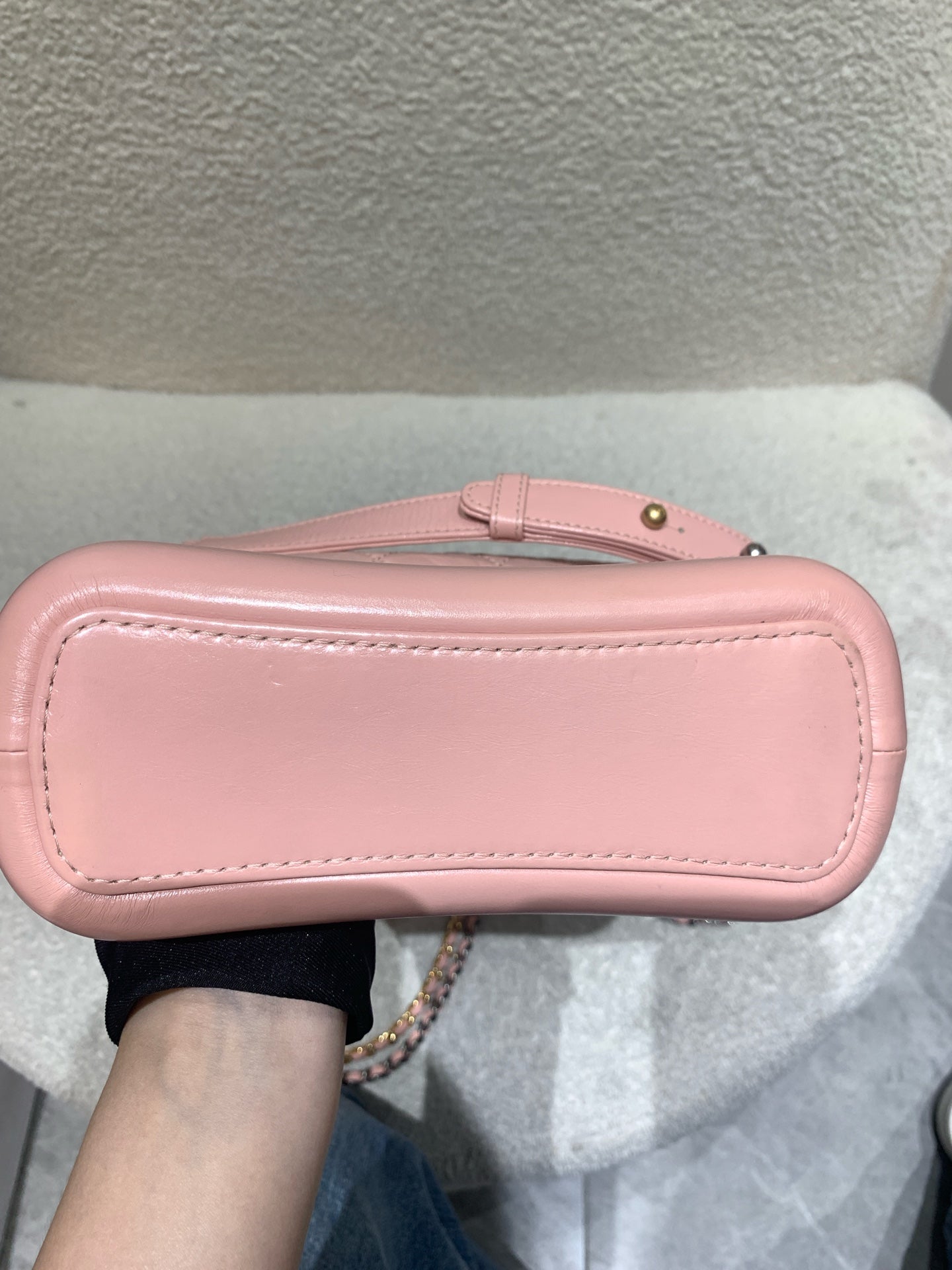 Chanel - Gabrielle Hobo Bag - Calfskin leather - Pink - (Small)