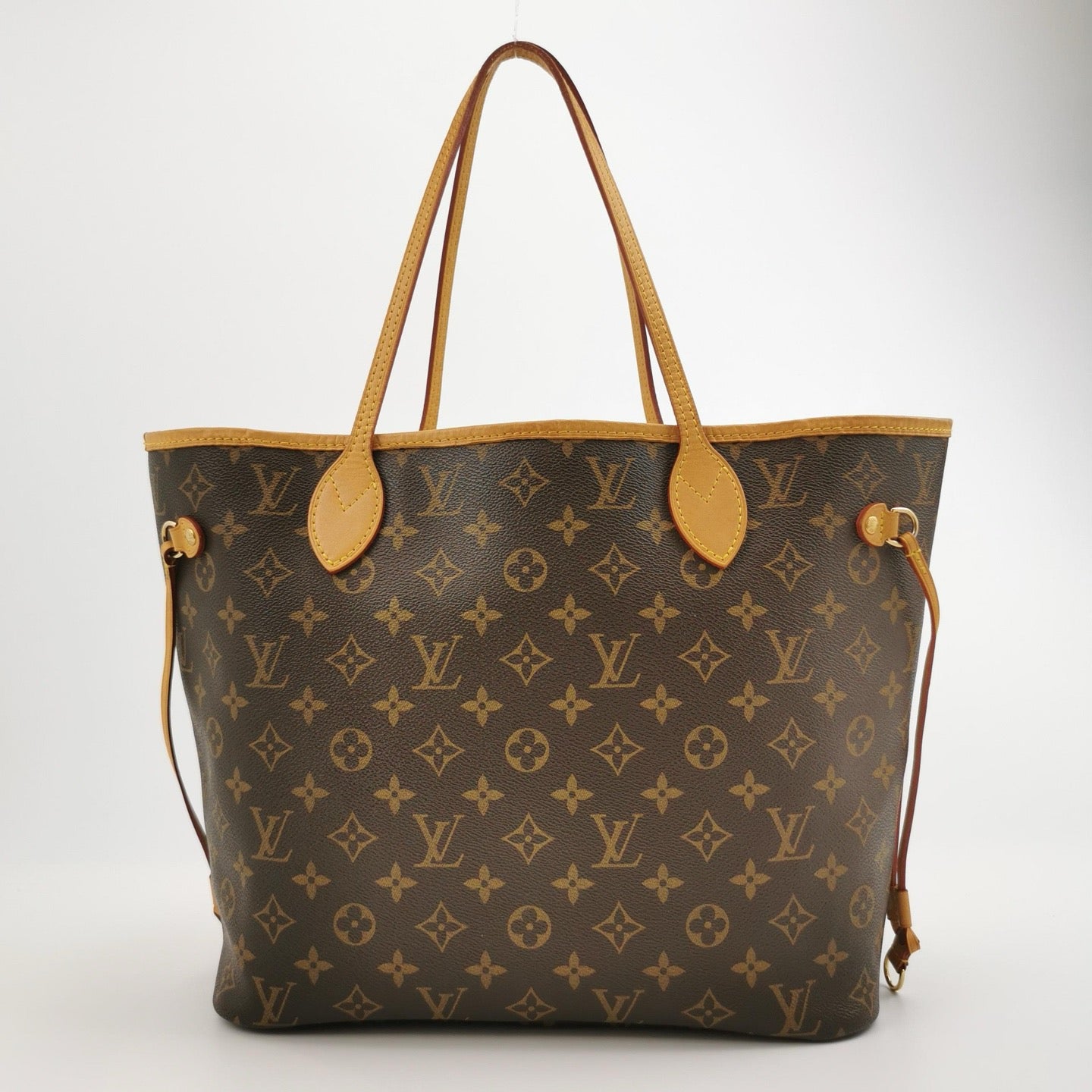 Louis Vuitton - Neverfull Tote - Monogram Canvas with Vachetta leather trim - Brown - (small)