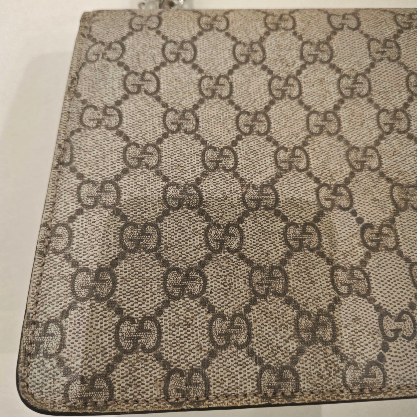 Gucci - Dionysus Medium - GG Supreme canvas with suede and leather trim - Beige - (medium)