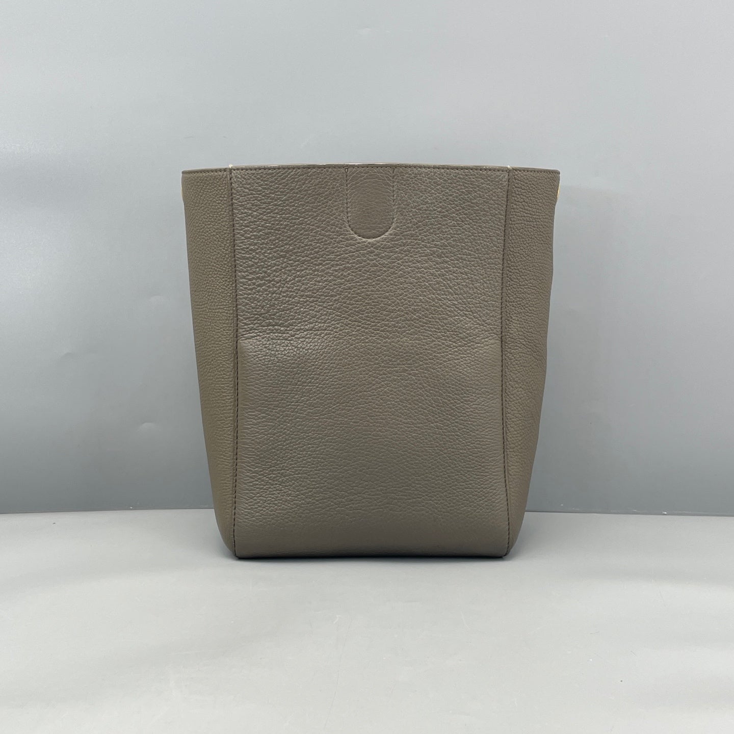 Celine - Small Bucket Bag - Leather - Grey - (small)