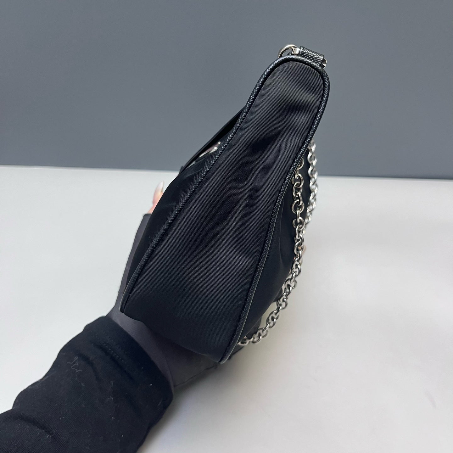 Prada - Re-Edition 2005 Shoulder Bag - Synthetic - Black - (mini)