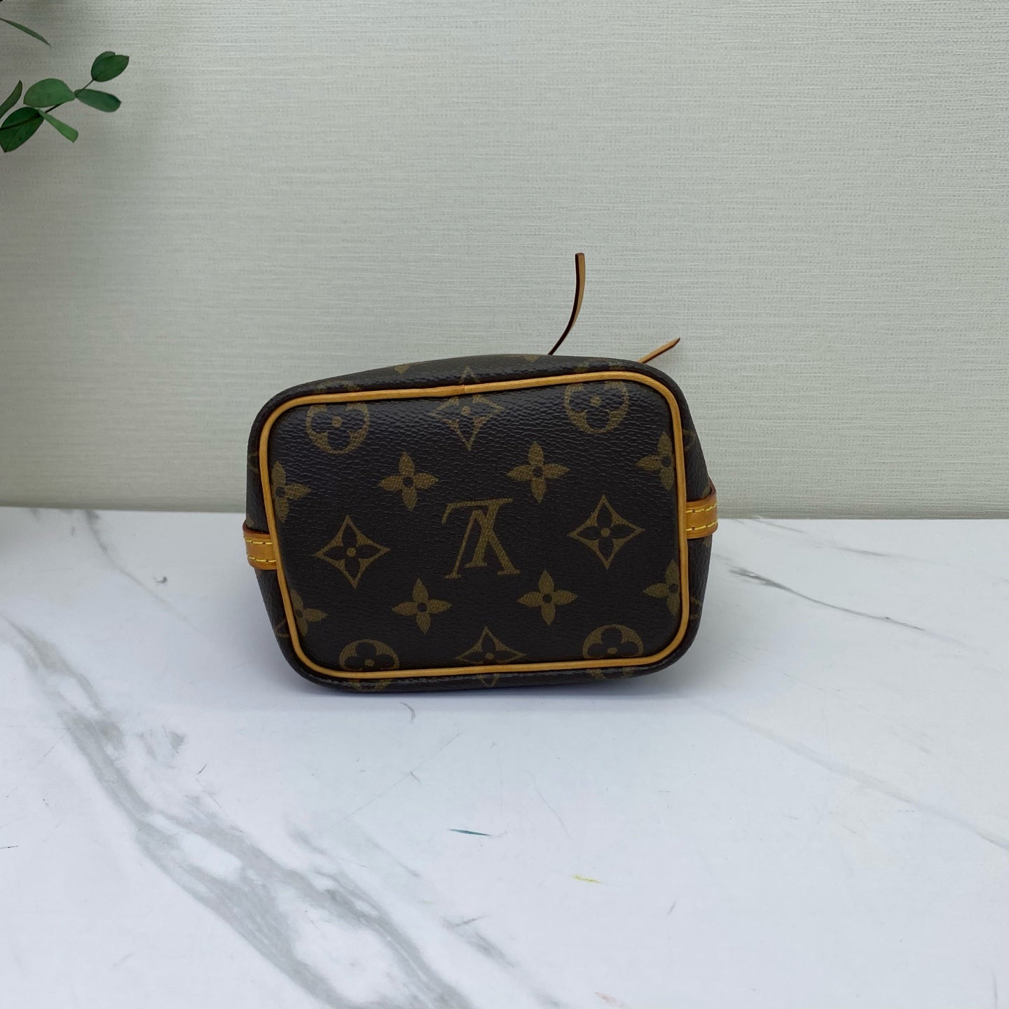 Louis Vuitton - Noe Nano - Monogram coated canvas with Vachetta leather trim - Brown - (mini)
