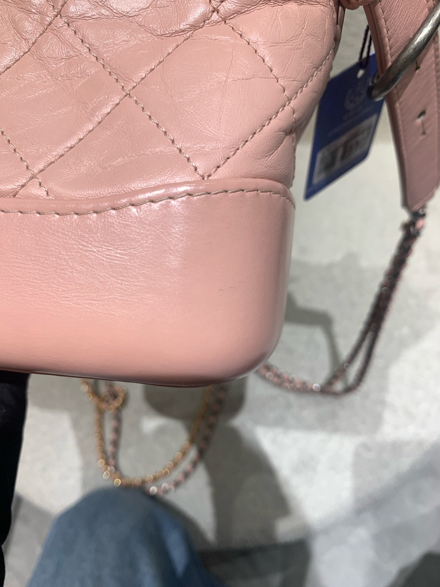 Chanel - Gabrielle Hobo Bag - Calfskin leather - Pink - (Small)