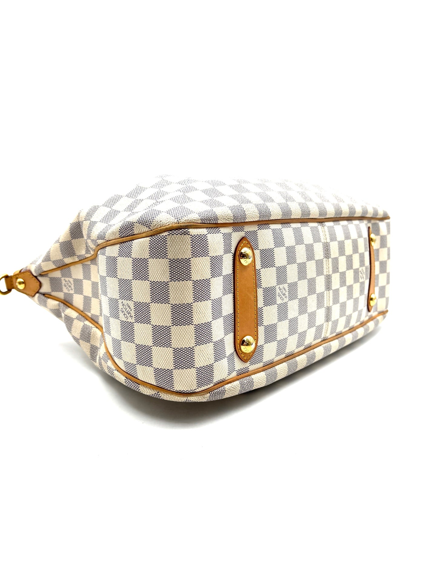 Louis Vuitton - Tote - Coated canvas with Vachetta leather trim - White - (Large)