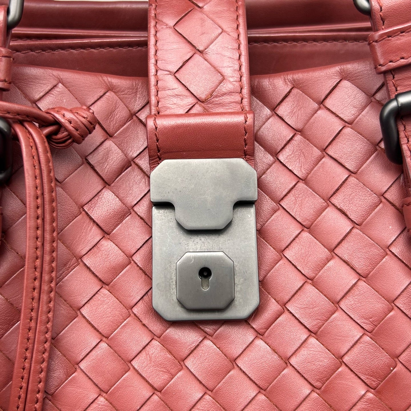 Bottega Veneta - Roma - Leather - Red - (medium)