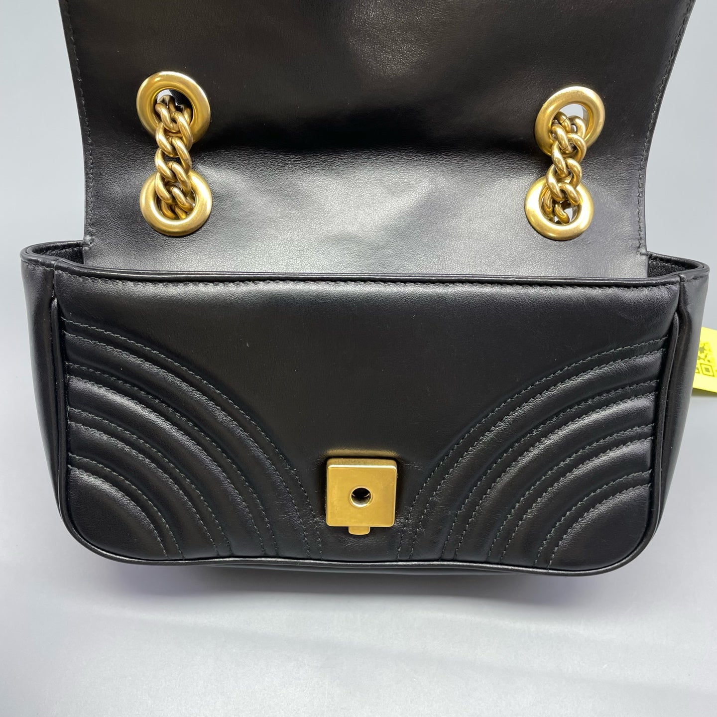 Gucci - GG Marmont Matelassé Mini Shoulder Bag - Leather - Black - (mini)