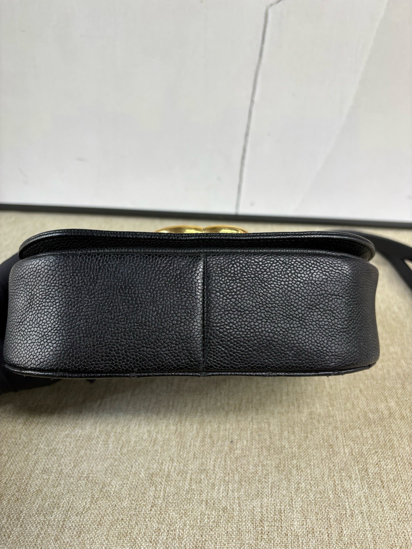 Chanel - Cuba Series Messenger Bag - Grained calfskin leather - Black - (Small)