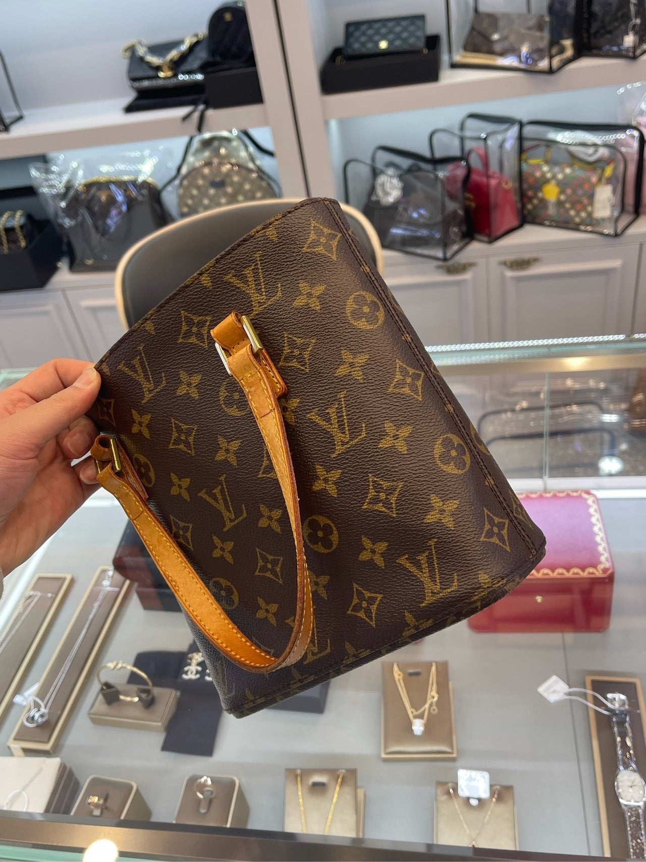 Louis Vuitton - Vivienne Small - Monogram coated canvas with Vachetta leather trim - Brown - (small)