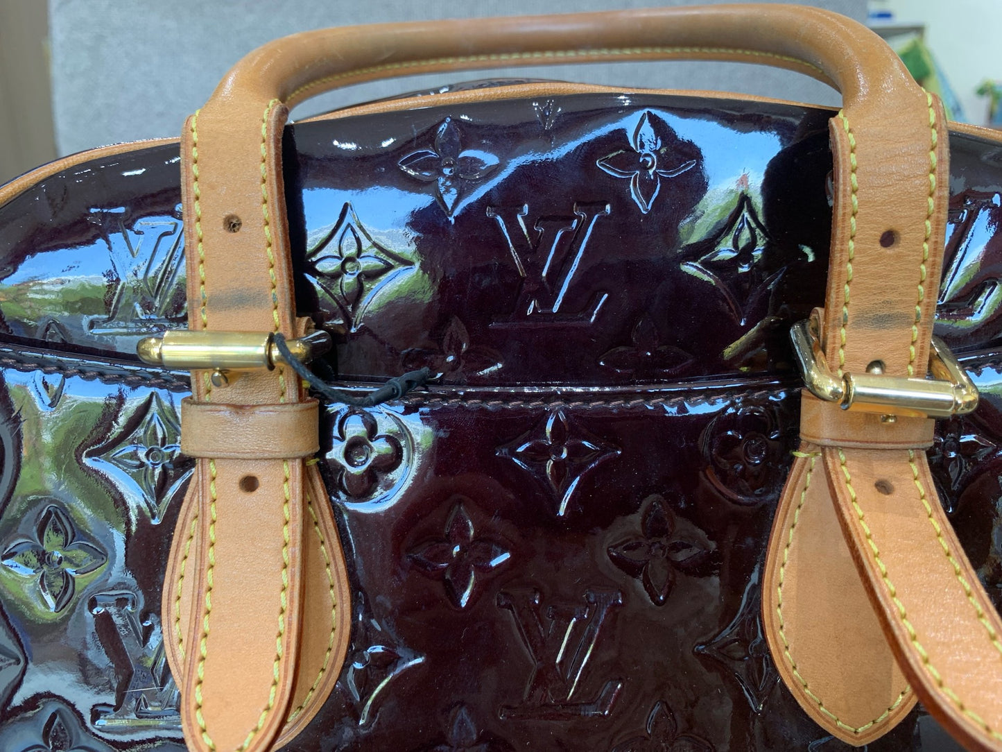 Louis Vuitton - Summit Drive - Patent leather - Burgundy - (Medium)