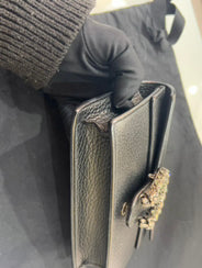 Gucci - Dionysus Mini Chain Bag - Grained leather - Black - (mini)