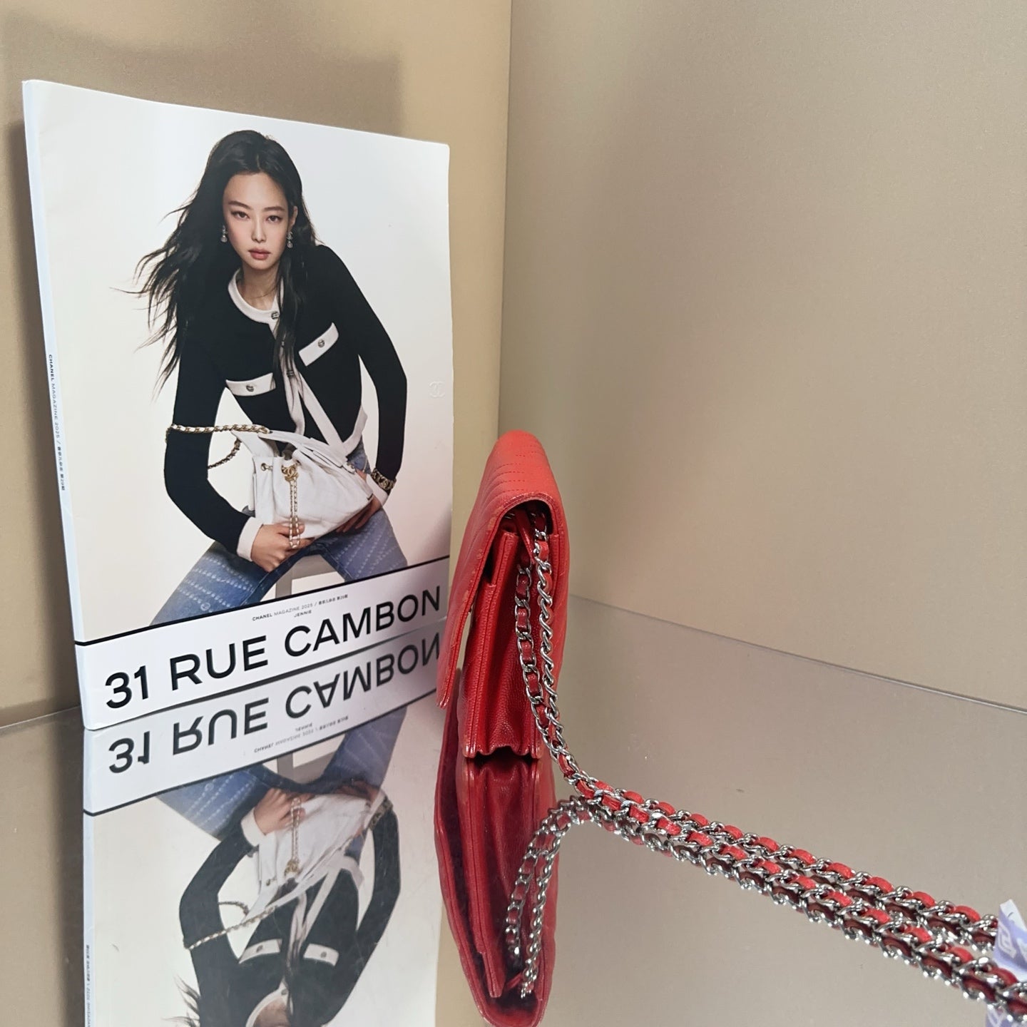 Chanel - WOC (Wallet on Chain) - Caviar leather - Red - (mini)