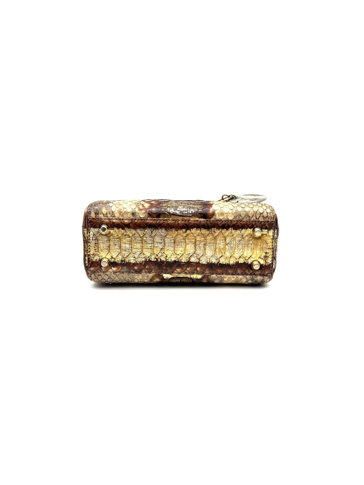 Dior - Lady Dior Mini - Exotic leathers - Python - Multicolour - (mini)
