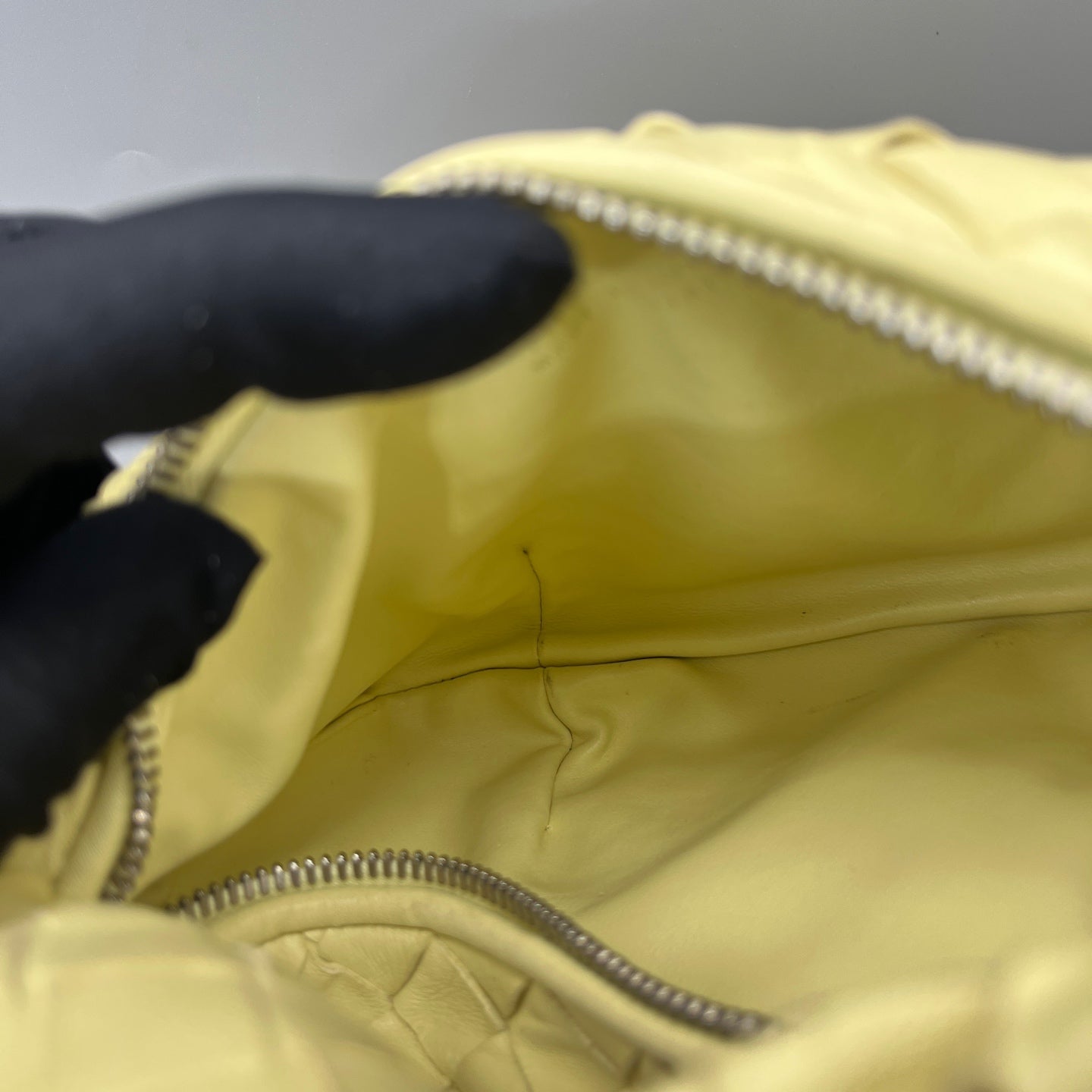 Bottega Veneta - Mini Jodie - Lambskin leather - Yellow - (Mini)