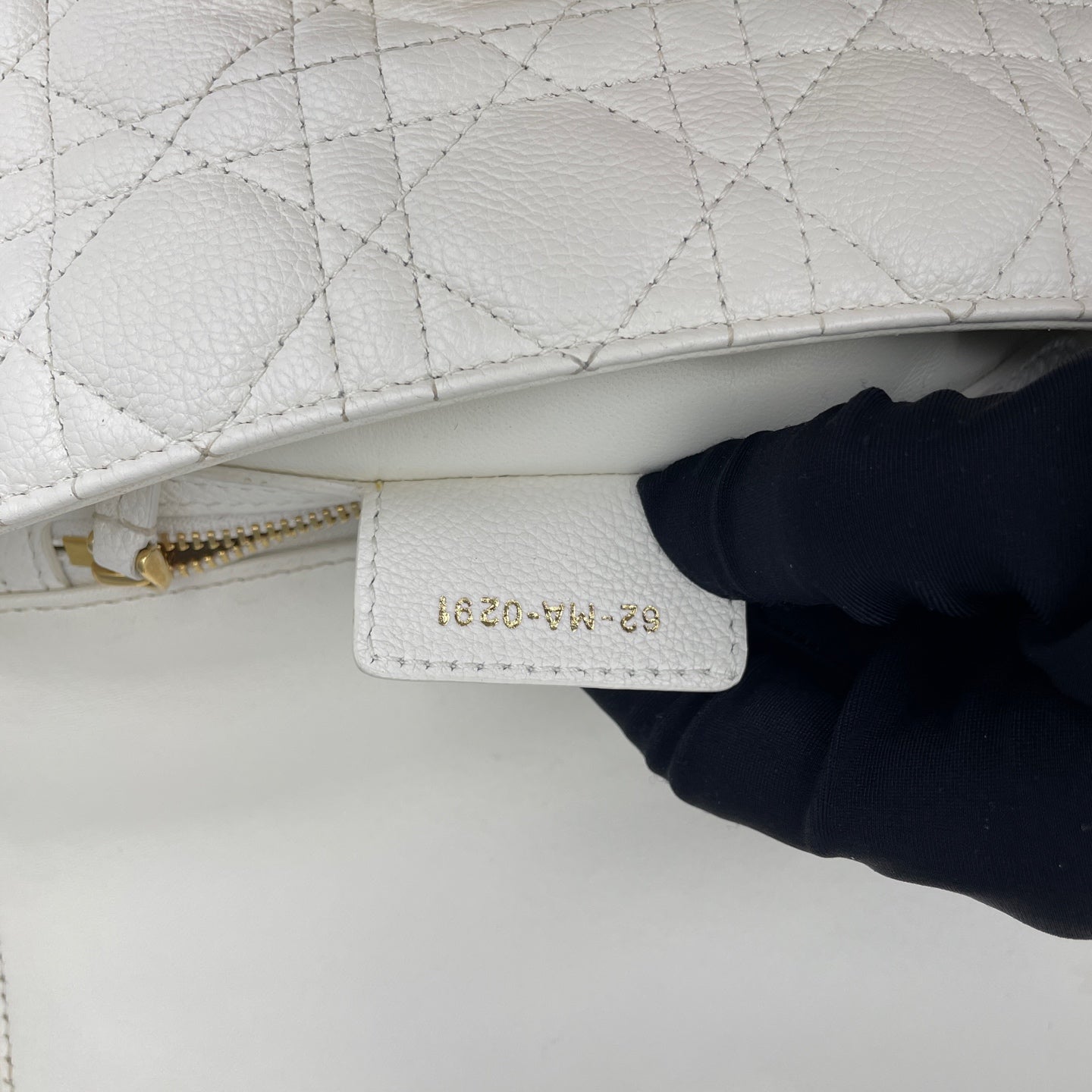 Dior - Miss Caro - Grained leather - White - (Mini)
