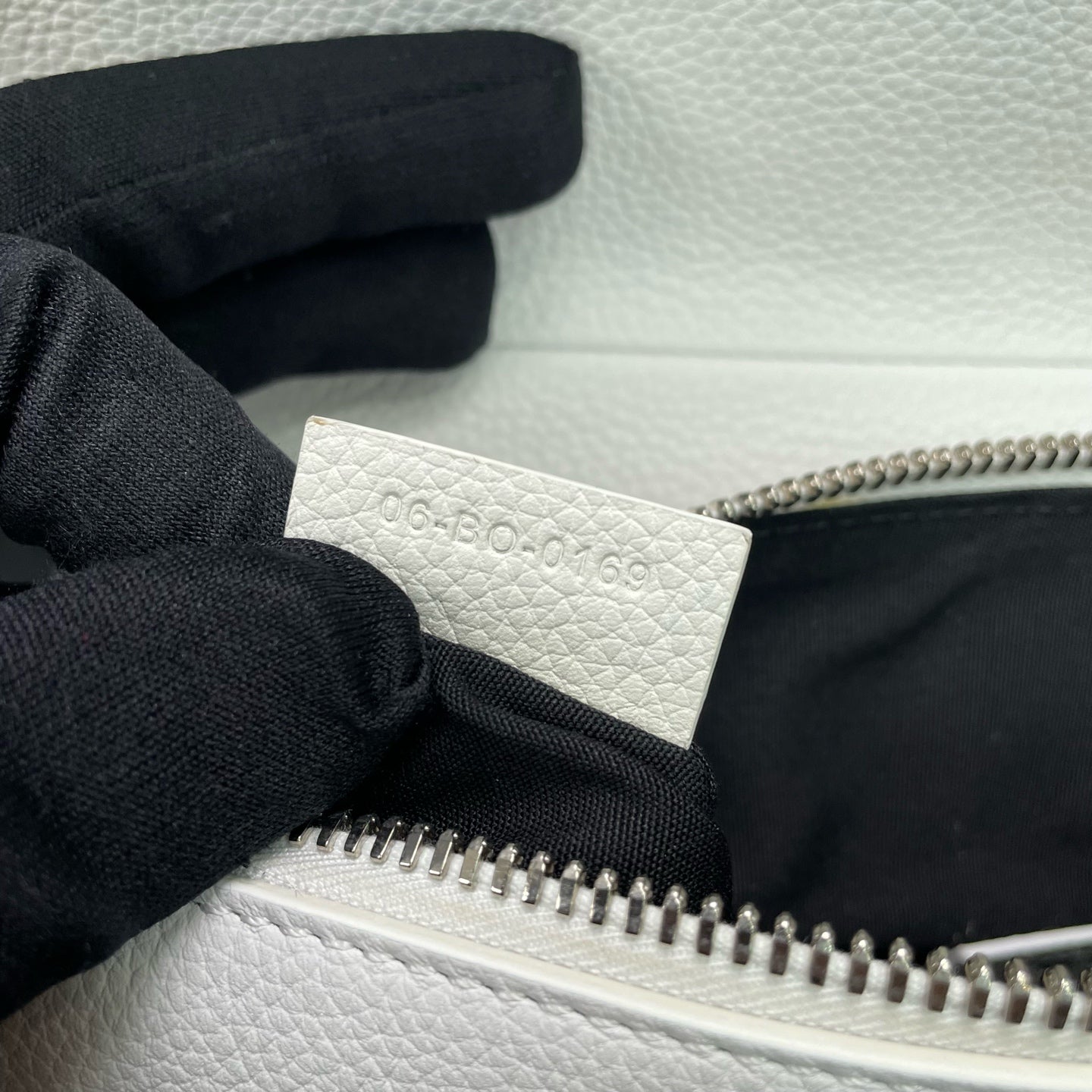 Dior - Saddle Bag - Grained leather - White - (small)