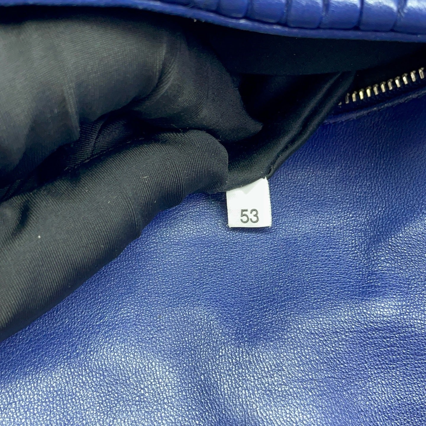 Miu Miu - Matelassé Diamond Chain Flap Bag - Leather - Blue - (medium)