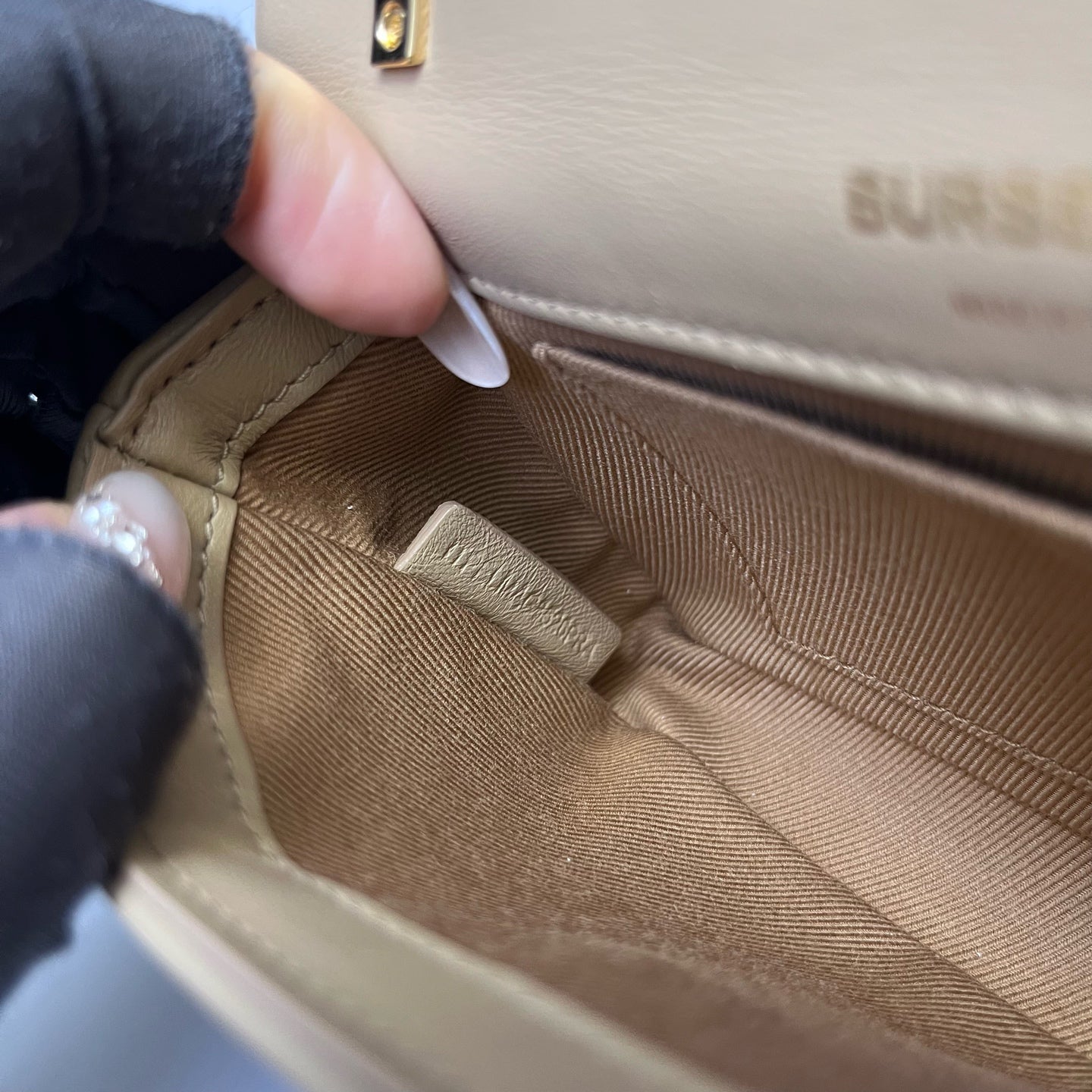 Burberry - Lola Bag - Leather - Beige - (Mini)