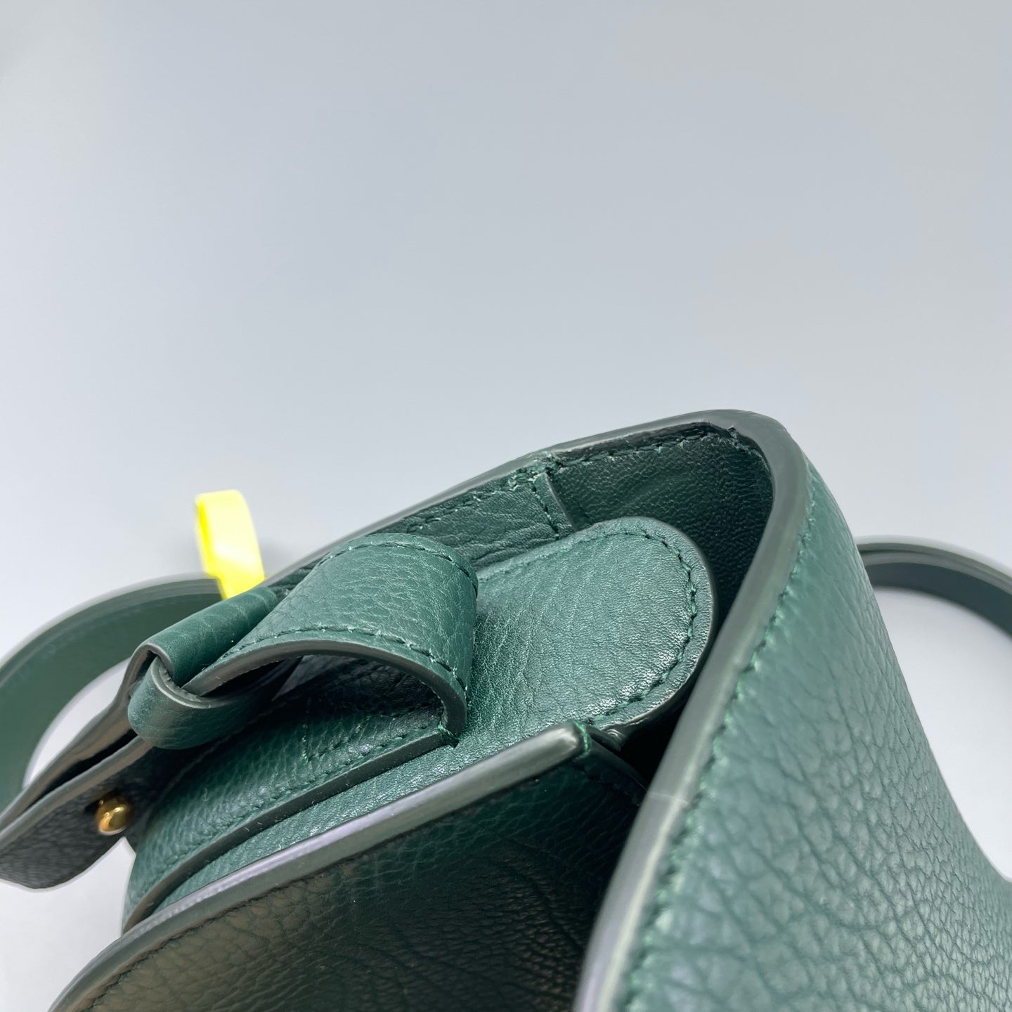 Burberry - Saddle Bag - Leather - Green - (small)