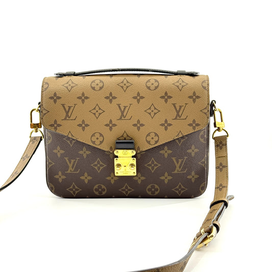 Louis Vuitton - Pochette Metis - Monogram coated canvas with leather trim - Multicolour - (Medium)