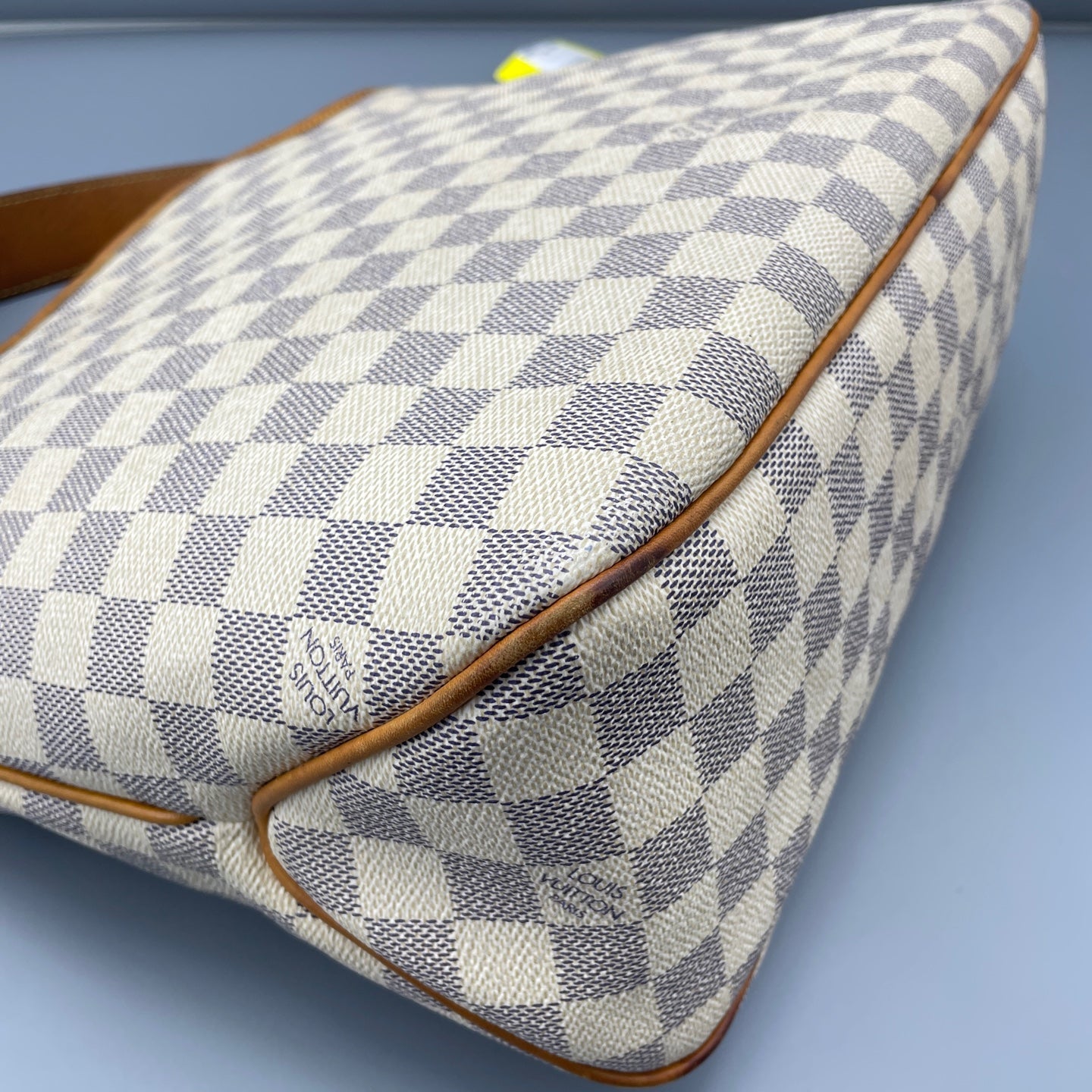 Louis Vuitton - Delightful MM - Damier Azur coated canvas with natural cowhide leather trim - White - (medium)