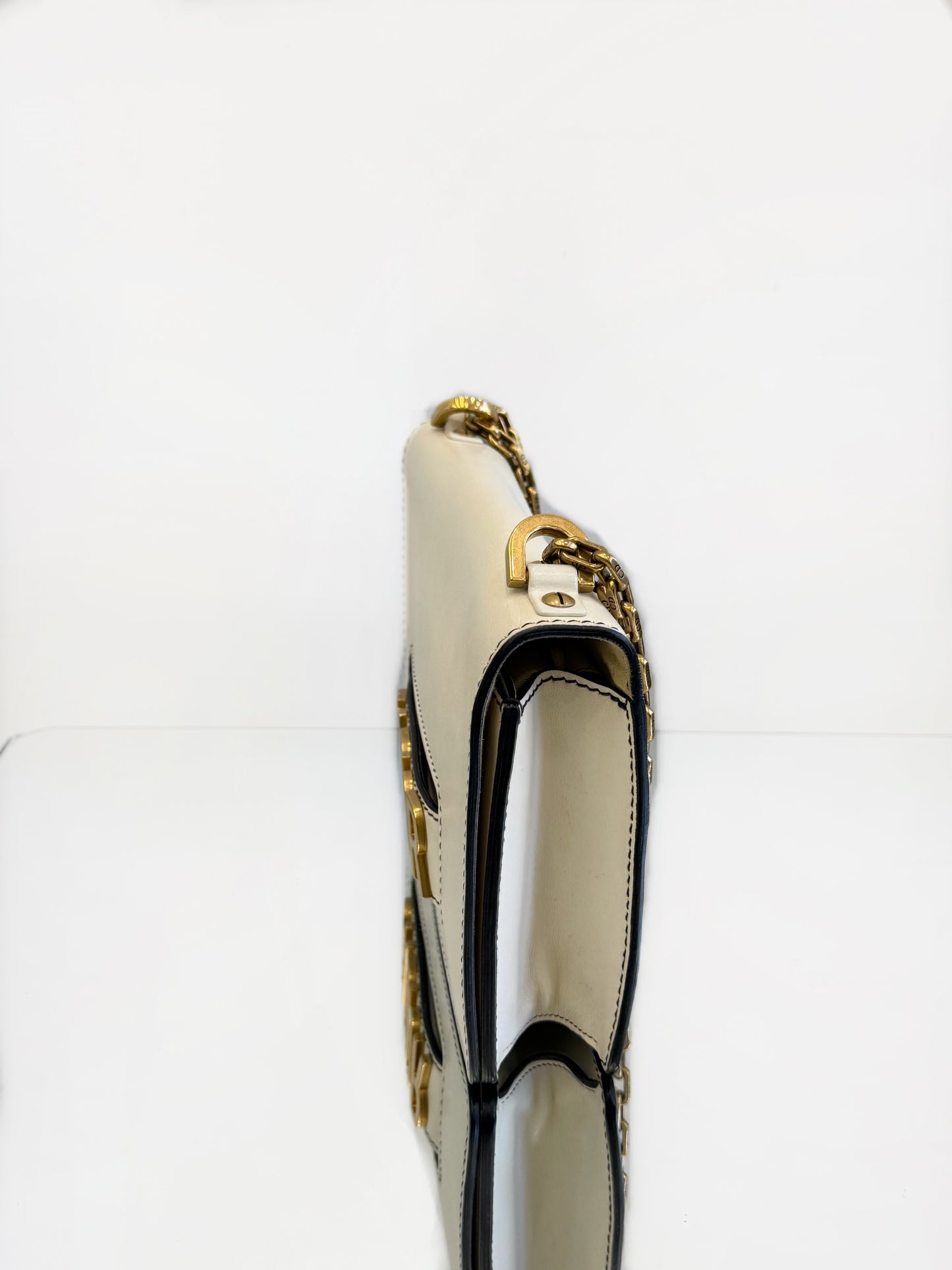 Dior - J'adior Flap Bag - Cowhide leather - White - (medium)