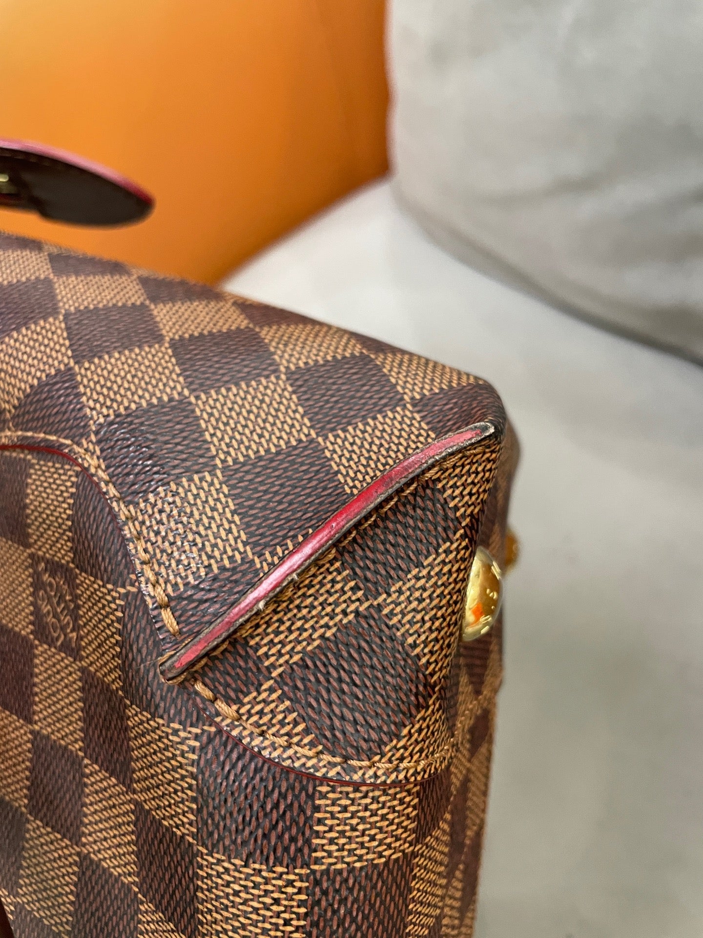 Louis Vuitton - Pallas BB - Damier Ebene coated canvas with leather trim - Brown - (mini)