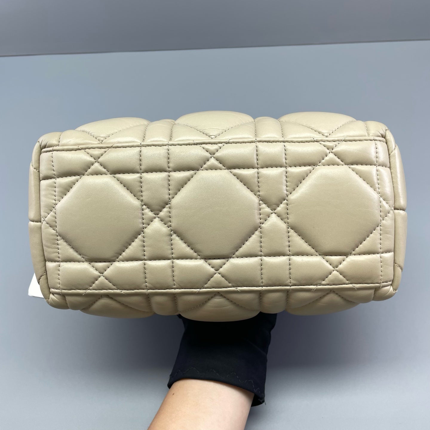 Dior - Travel Nomad Bag - Lambskin leather - Beige - (Small)